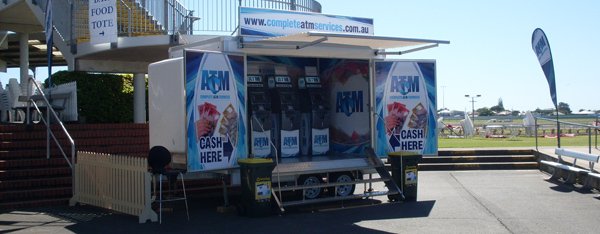 Mobile ATM trailer for Events